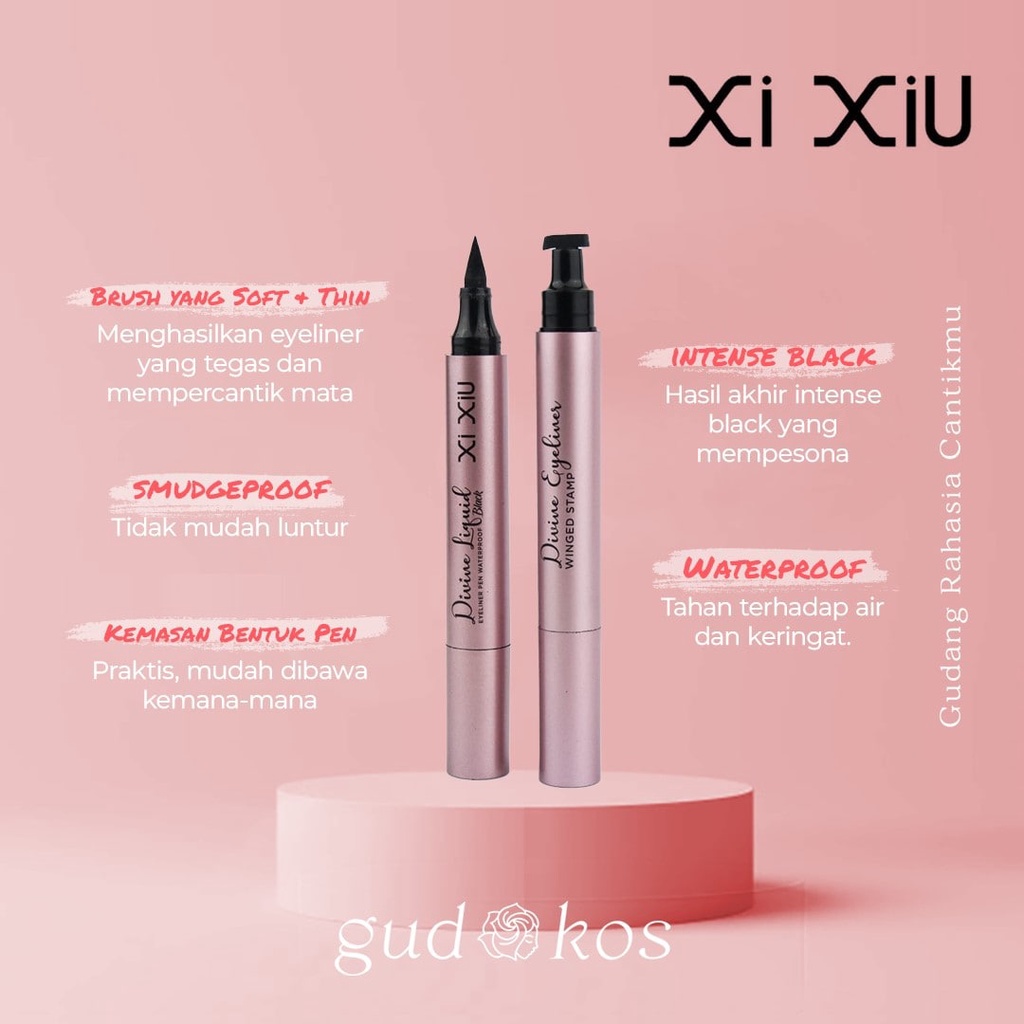 XI XIU Eyeliner Pen/Wings Stamp &amp; Eyebrow Matic | Waterproof