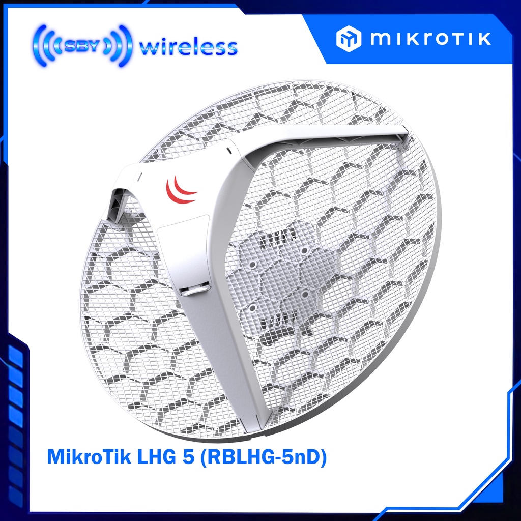 MikroTik LHG 5 (RBLHG-5nD) Embedded 5Ghz LHG 5nD / RB LHG-5nd SuperChannel READY