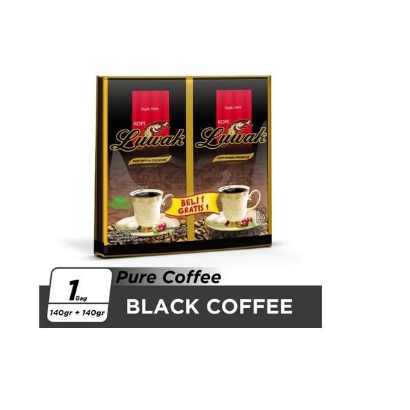 

Kopi Luwak Murni Black Coffee Bag 120Gr + 120Gr