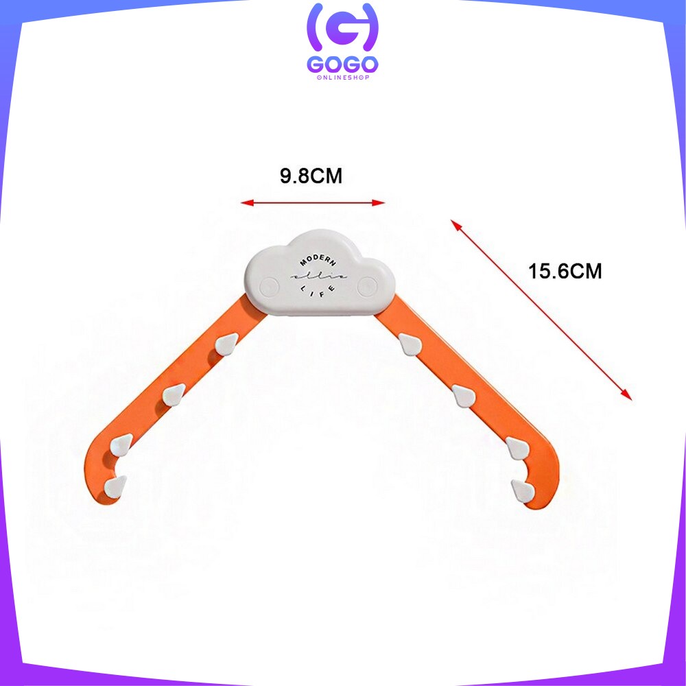 GOGO-C762 Gantungan Kantong Plastik Tempat Sampah Basah / Bracket Holder / Cantelan Kantong Plastik Sampah Serbaguna