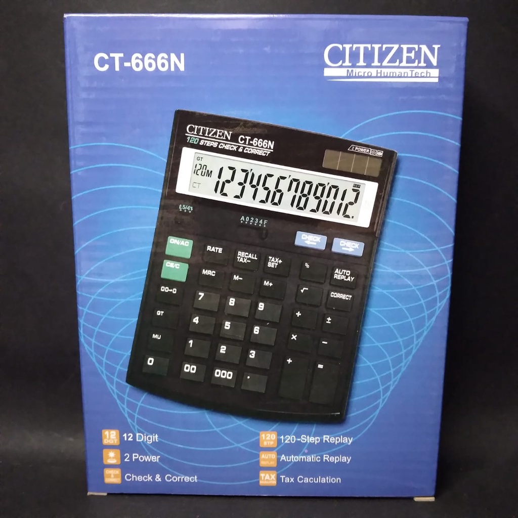 

KALKULATOR CITIZEN CT-666N