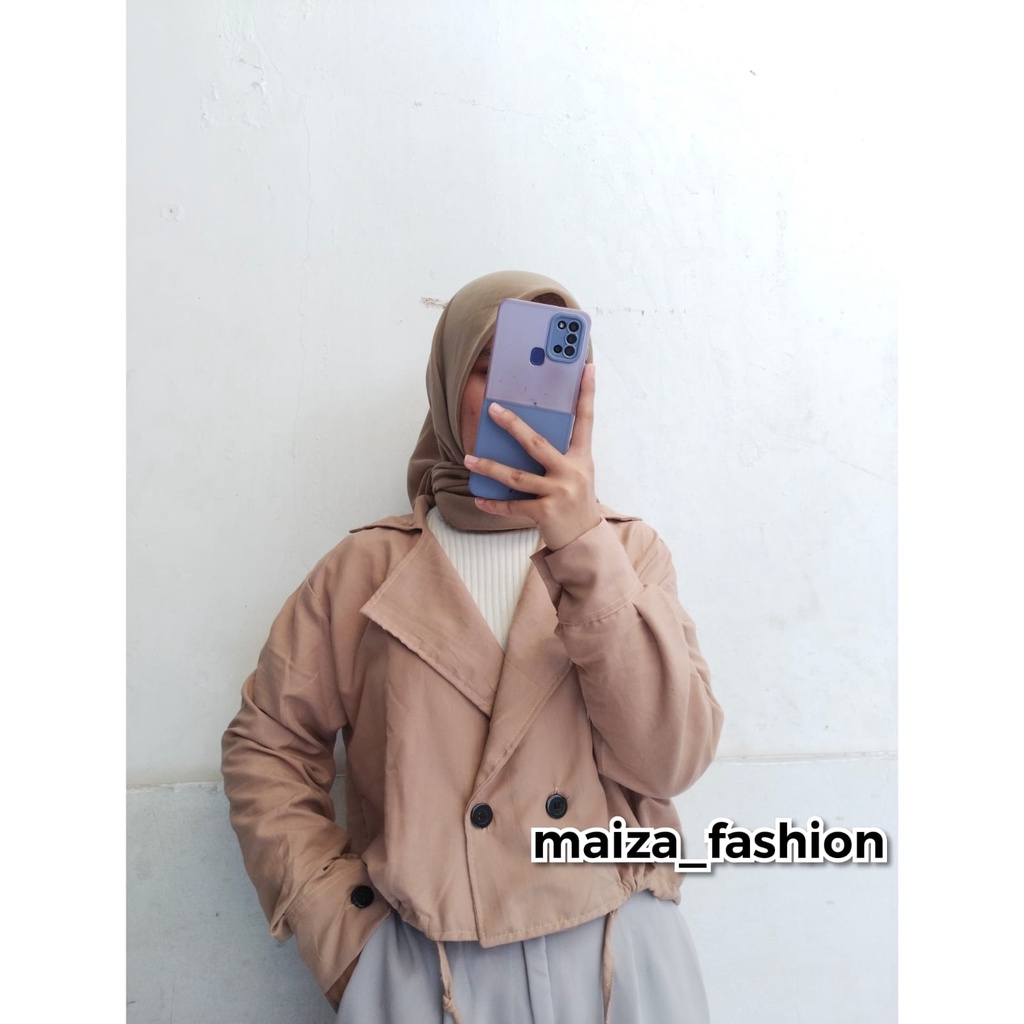 ADARA Blazer Crop // Outer Blazer Wanita Terbaru