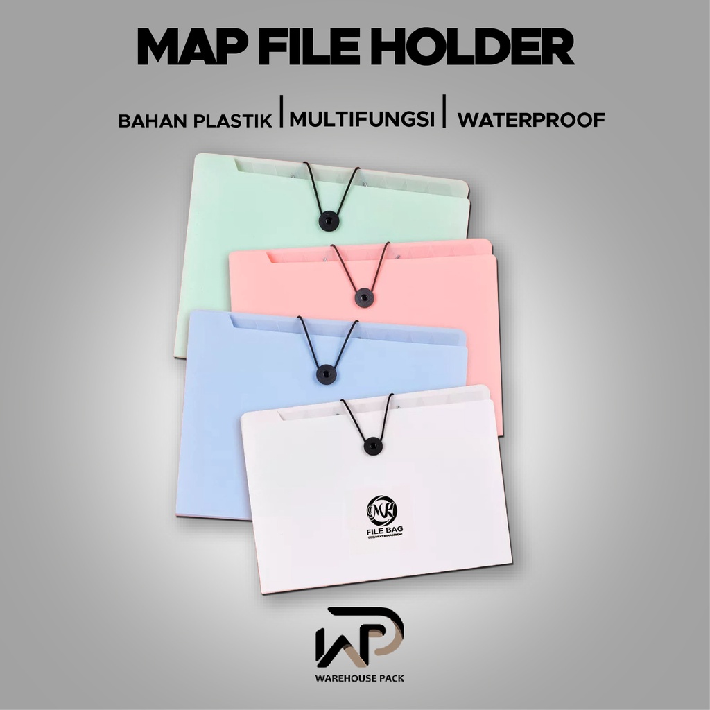 

Map File Holder Ukuran A4 | Map Dokumen Kantor | Organizer Bag | Bussines File