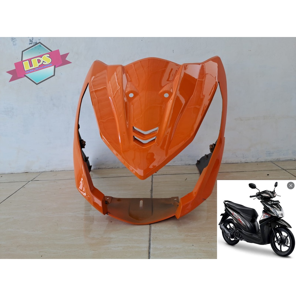 Cover Tameng Body Depan BEAT FI 2013 - 2016 Warna Oren Termurah