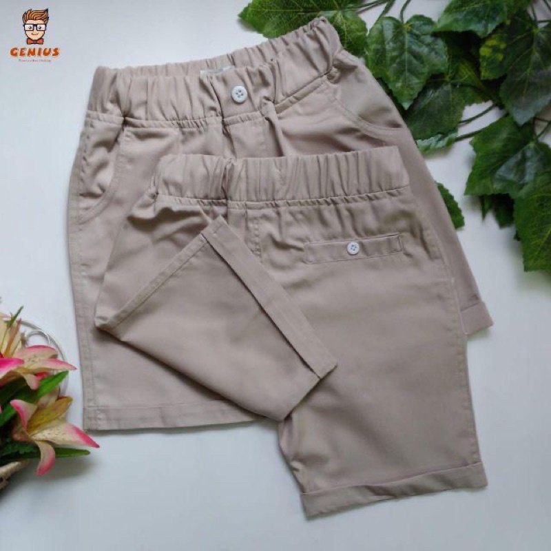 CELANA PENDEK ANAK CHINO TERBARU SIZE 1 -10 TAHUN NEW STYLE