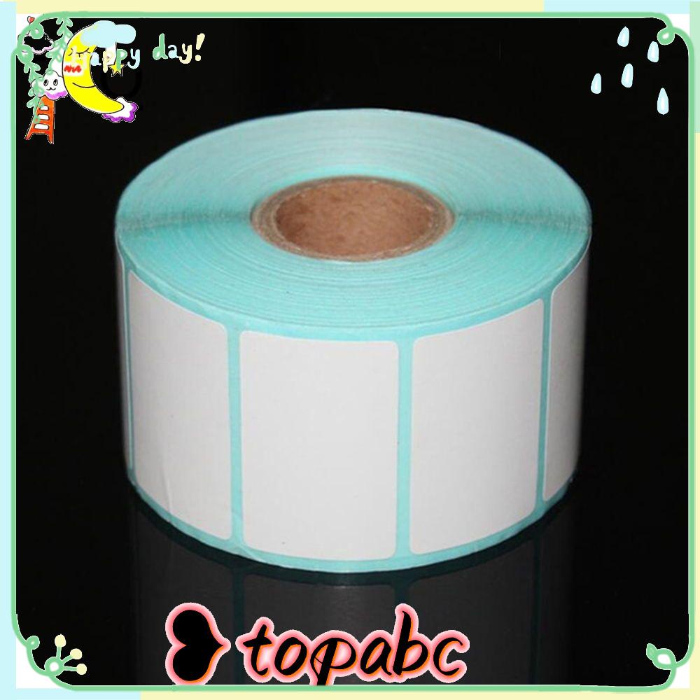 Top 700pcs/Roll Thermal Sticker Hot Sale Cetak Perlengkapan Tag Kosong Paket Label