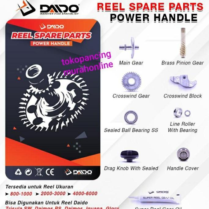 DAIDO SPARE PART REEL PH untuk REEL POWER HANDLE UKURAN 800-1000