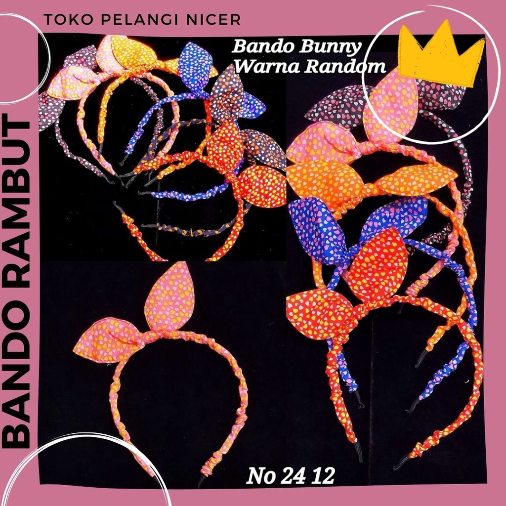 BANDO CANTIK RANDOM MOTIF KUPING TOKOPELANGINICER