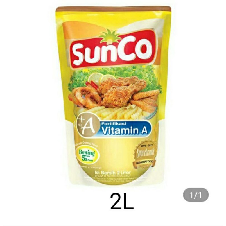 

SUNCO 2L/Minyak Goreng/Refil/Kelapa_sawit