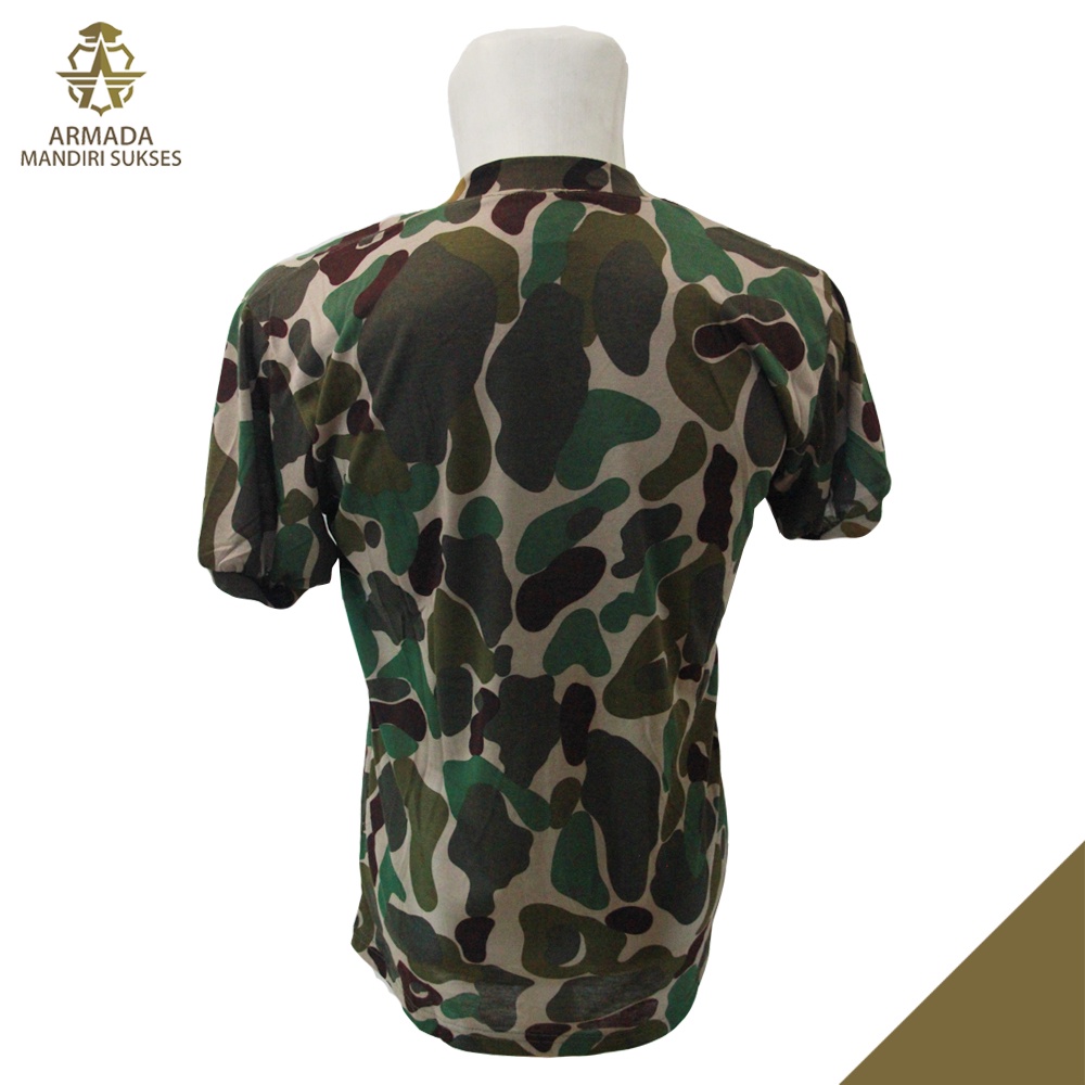 Kaos Marinir Gambar Loreng - Kaos Dalam Marinir Gambar Loreng