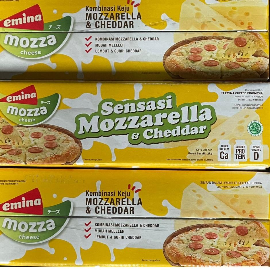 

Klik Beli ⁑ Keju Emina Mozza Cheese - Cheese Emina 2kg,,,