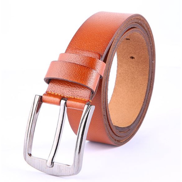 Ikat Pinggang Jarum Semi Kulit Simple - BELT 694