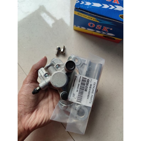 kaliper rem cakram belakang pnp klx 150 bf dtracker miror ori