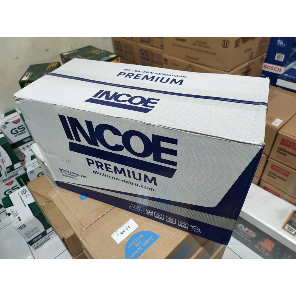 AKI INCOE N100 PREMIUM 12 VOLT 100 AMPERE + AIR ZUUR