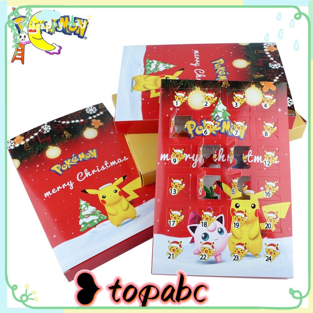 Top Pokemon Xmas Pikachu Mainan Anak Action Figure Toys