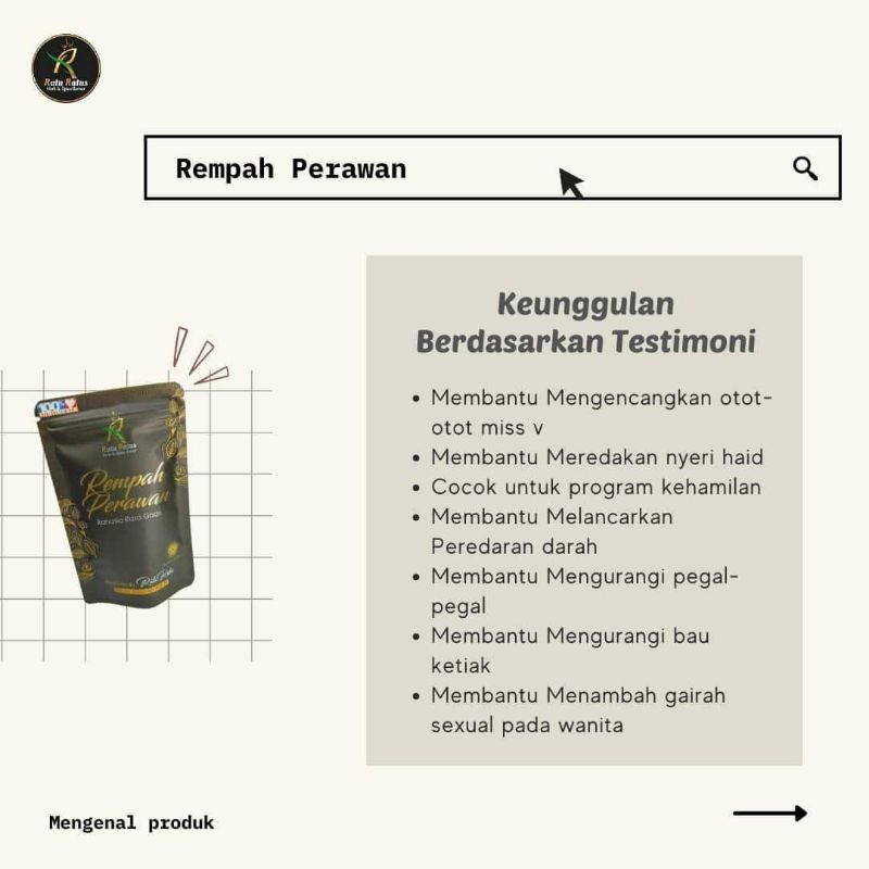 

Ratu Ratus Rempah Perawan