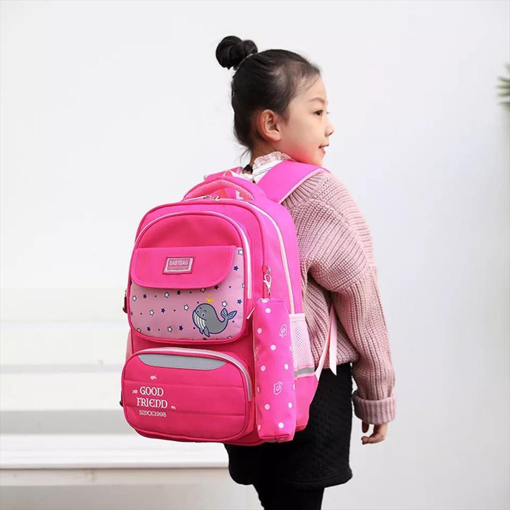 LS 225 - Tas Ransel Paus Backpack Fashion Anak Korea Tas Sekolah Anak Perempuan dan Laki-laki