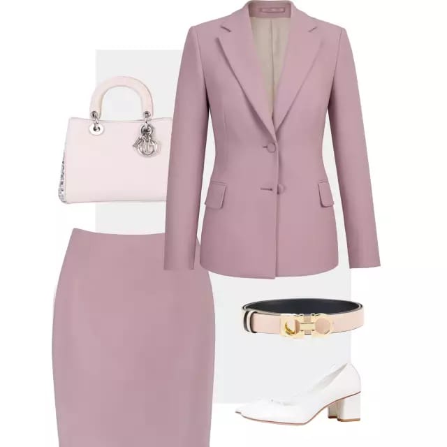 set jas rok wanita /setelan jas kerja wanita /jas cewe /blejer wanita formal