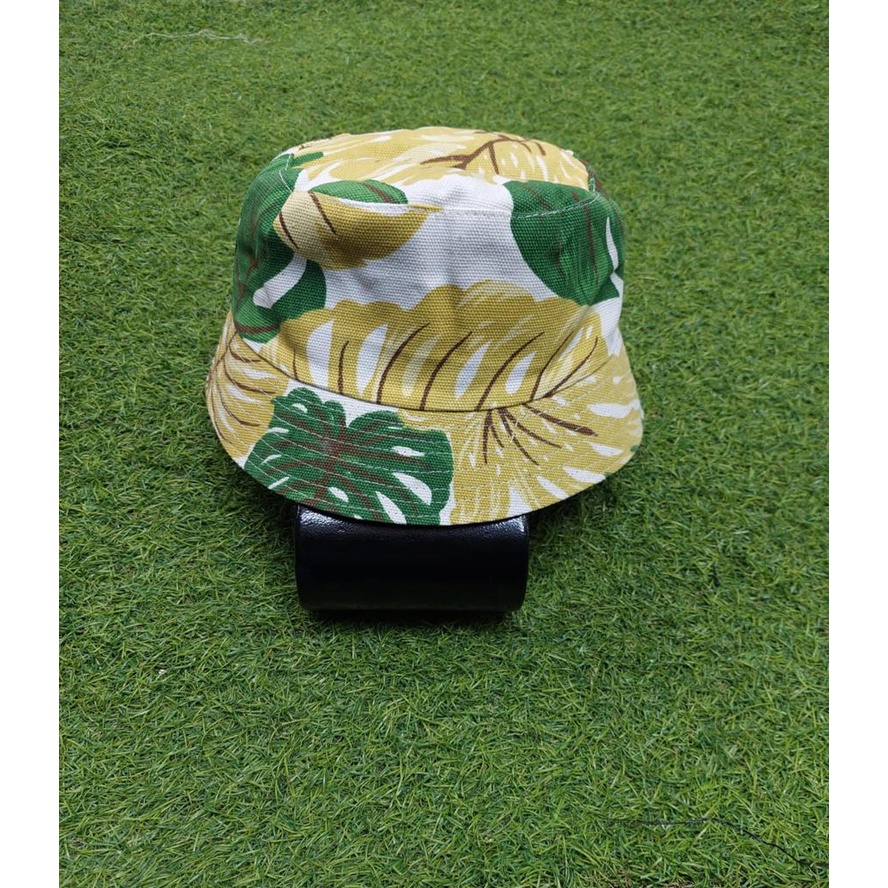 Topi bucket sablon / Topi Bucket Sablon kelapa Panta