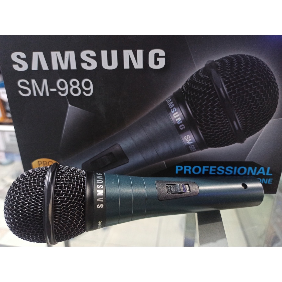 Microphone MIC Cable KARAOKE PROFESIONAL SAMSUNG sm 989