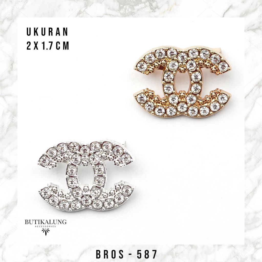 Bros Mini Bros Peniti Bros Hijab Bros Jilbab Aksesoris Muslim 587