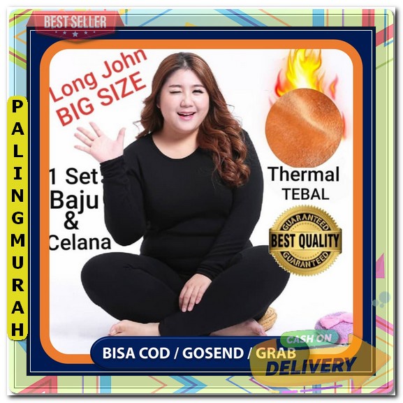 Terbaru Long John Baju Musim Dingin, Pakaian Winter Longjohn Wanita, Uniqlo !!! Long John Baju Musim