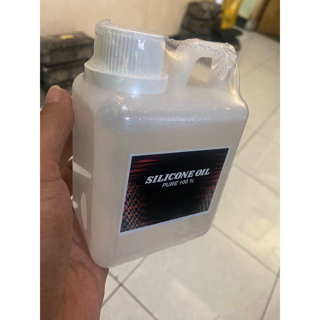 SILICONE OIL SILICONE EMULSION MINYAK SILICONE PELUMAS 1 LITER