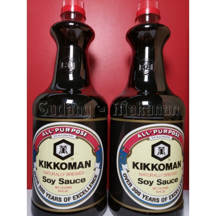 

Kikkoman Soy Sauce 1.6 Liter - Pack Standard