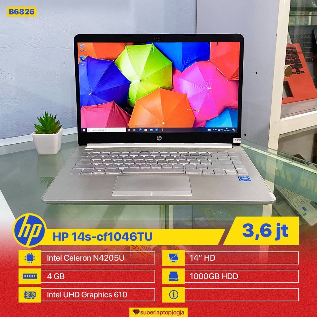 Jual Hp 14s Cf1046tu Shopee Indonesia 8081