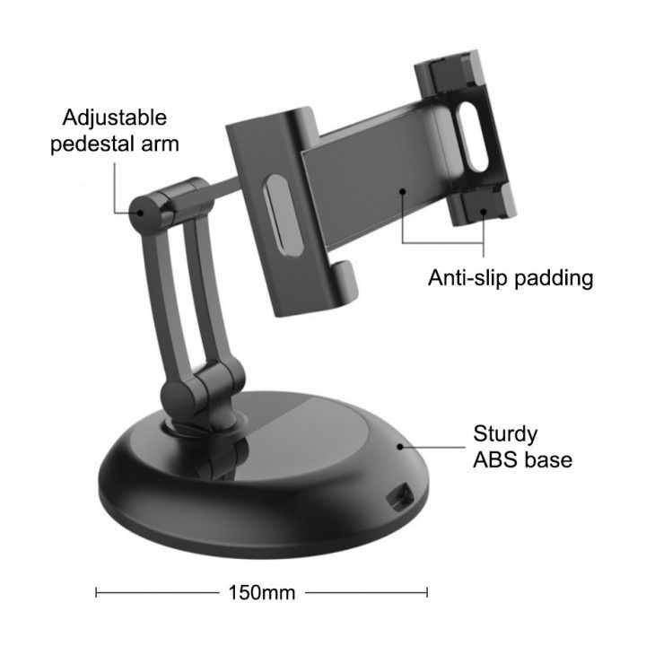 641 Desktop 360 Multi-Angle Rotatable Phone and Tablet Holder