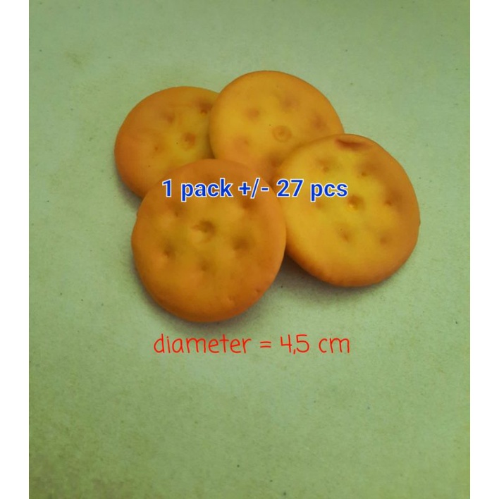 

ART HOME Artificial Biscuits Cookies Biskuit Mainan Fake Biscuits (Harga 1pack)
