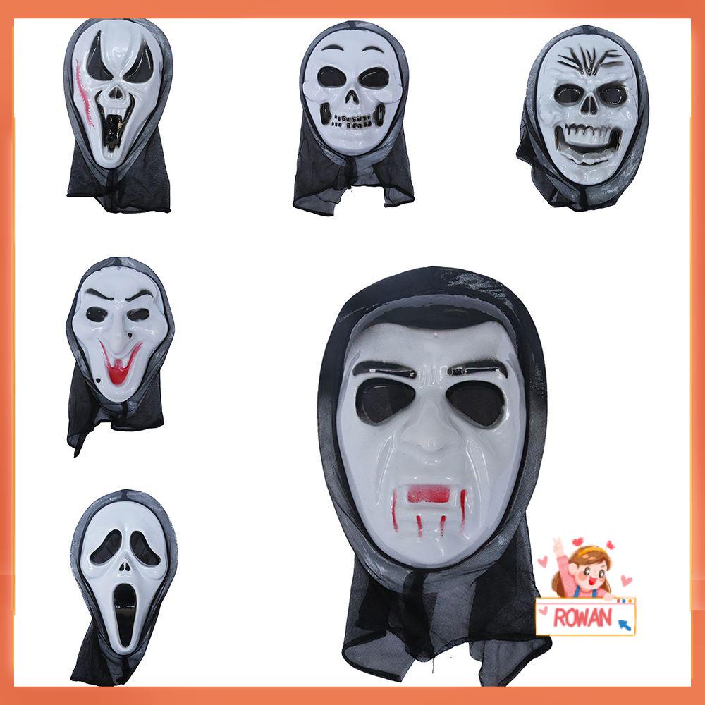 R-flower Ghost 2021new Kostum Halloween Cosplay Prop Topeng Wajah