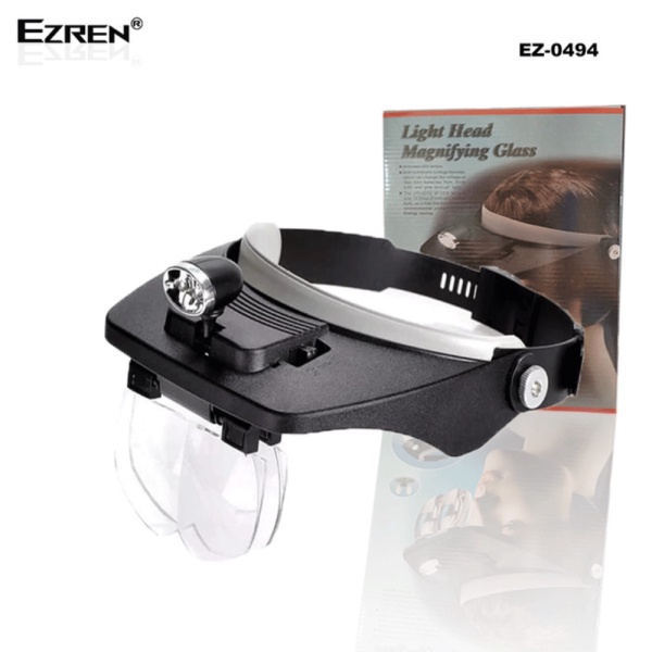 

Promo Ezren EZ-0494 Light Head Magnifying Glass Kaca Pembesar Model Topi Led Diskon