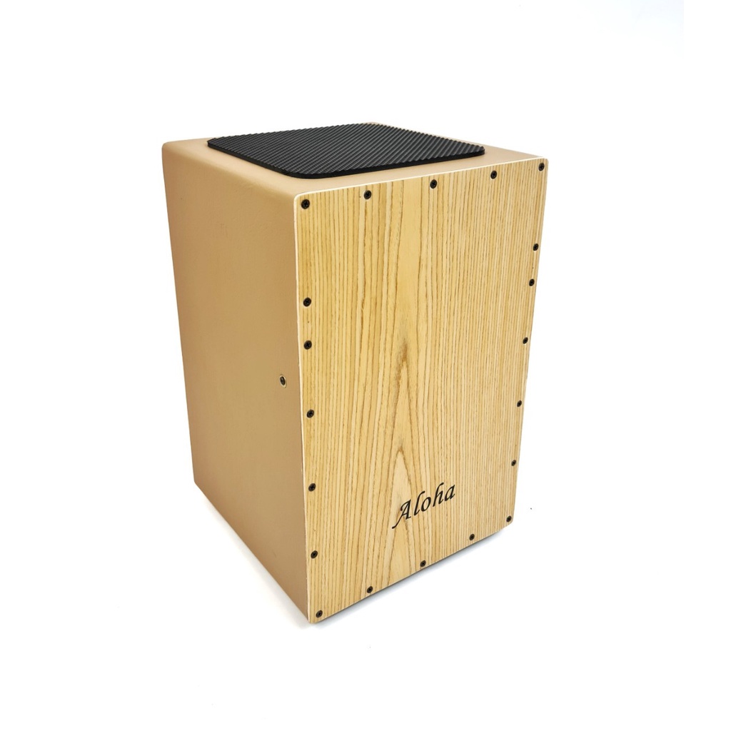 Cajon Merk Aloha Original Warna Natural Merah Hitam Cahon Drum Portable Cahun Murah Jakarta