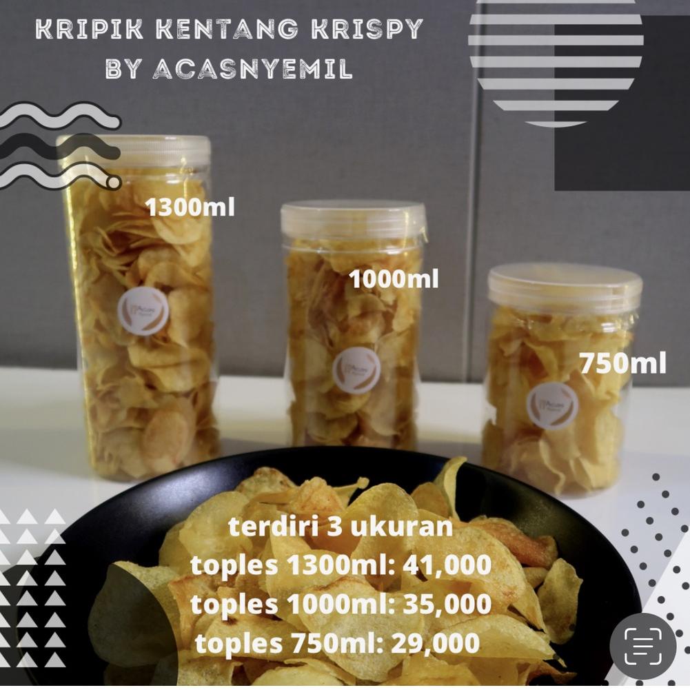 

Ready☈ Kripik Kentang Krispy 33