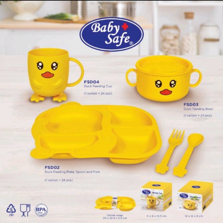 Baby Safe DUCK Perlengkapan Makan