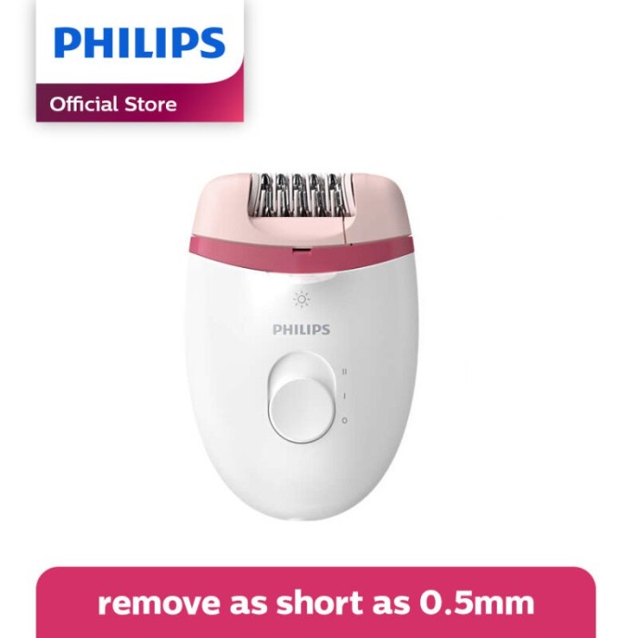 Apr Philips Epilator Ringkas Berkabel Bre255