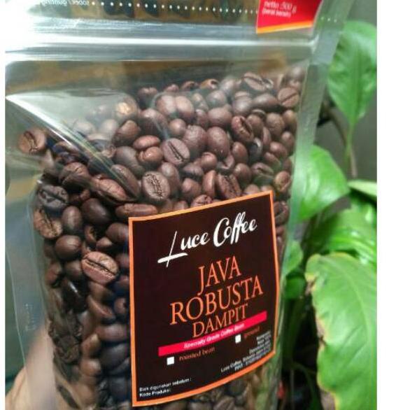 

COD✔️ Kopi Java Robusta Dampit 500gr - luce coffee - Biji sangrai atau Bubuk