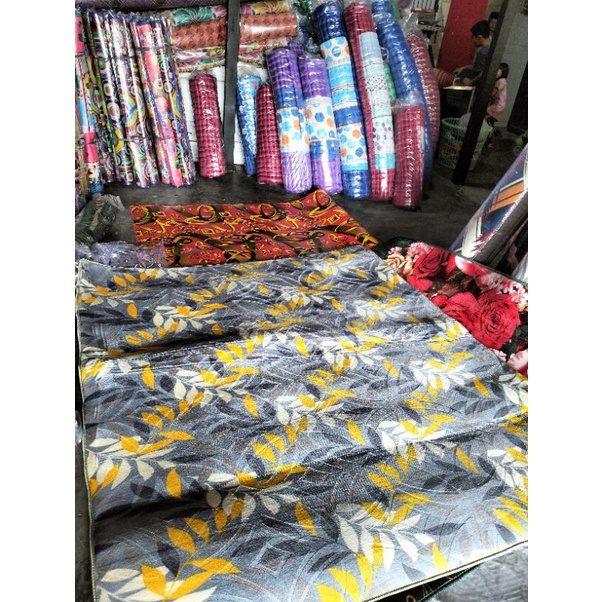 karpet malasya ukuran 140+190 hulu banda bahan lembut dan tebal