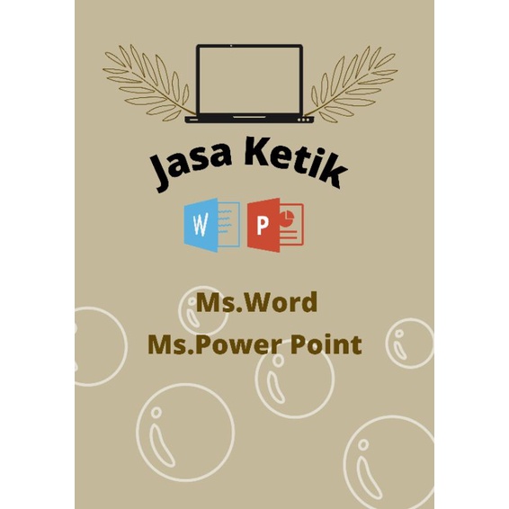 JASA KETIK MS.WORD & PPT
