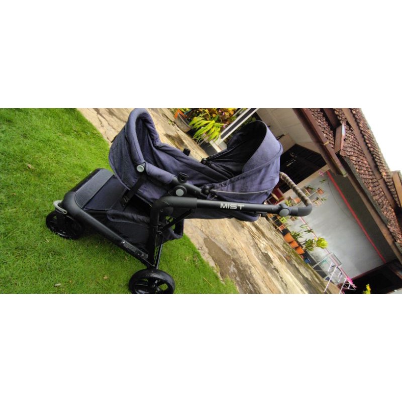 (SOLD) Preloved Strollers Cocolatte Mist Navy