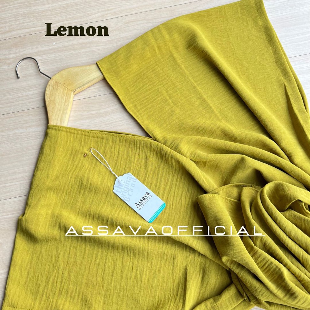 NAGITA LONG SQUARE TOP ATASAN BLOUSE WANITA AIRFLOW CRINKLE ANTI KUSUT