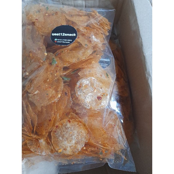 

keripik kaca pedas 250gr dari pikca KUKUS