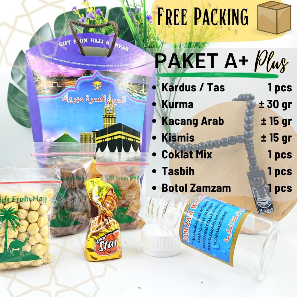 

Dijamin Ori>/ Hampers Haji dan Umroh, oleh oleh Paket A