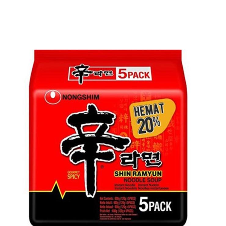 

[PRODUK HJIF0] Shin Ramyun Mushroom Mie Instan 5 x 120 gr HQZ
