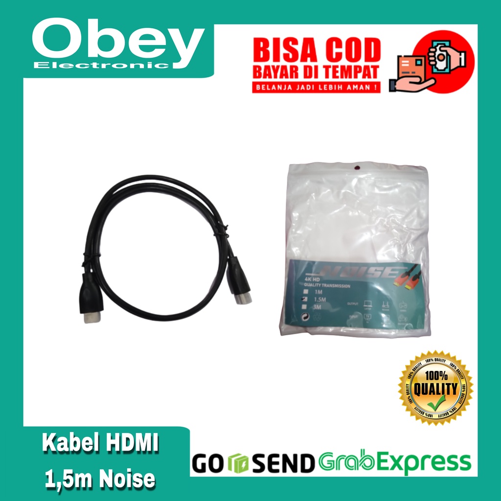 Kabel Hdmi 1,5M Noise