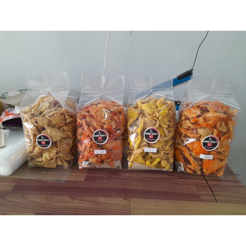 

Jamur krispy/ kripik jamur 500g