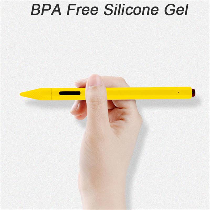 Soft Silicone Stylus Pelindung Case Tablet Touch Pen Tip Full Cover Pelindung Lengan Bungkus Holder Tas Untuk Permukaan Touch Pen