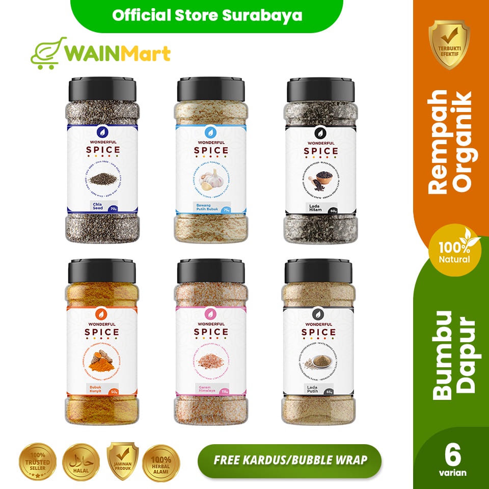 

Wonderful Spice Rempah Asli Bumbu Masak Dapur Premium