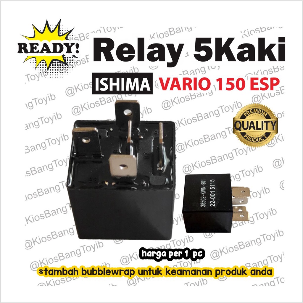 Relay Comp Power Starter Kaki 5 Honda VARIO 150 125 PCX KWN (ishima)